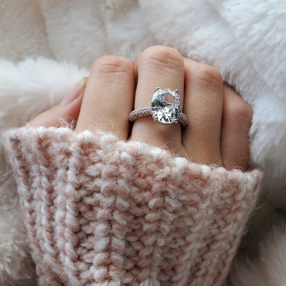 New Beautiful Sunshine 925 Silver Ring - Picture 4 of 11